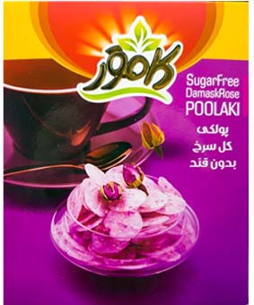 پولکی کامور گل سرخ 150گرمی